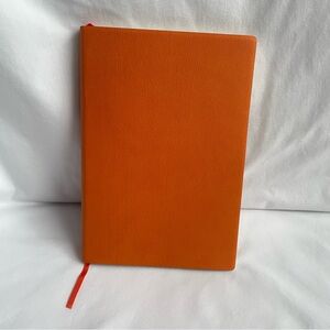 Orange Softcover Dotted Grid Notebook Journal